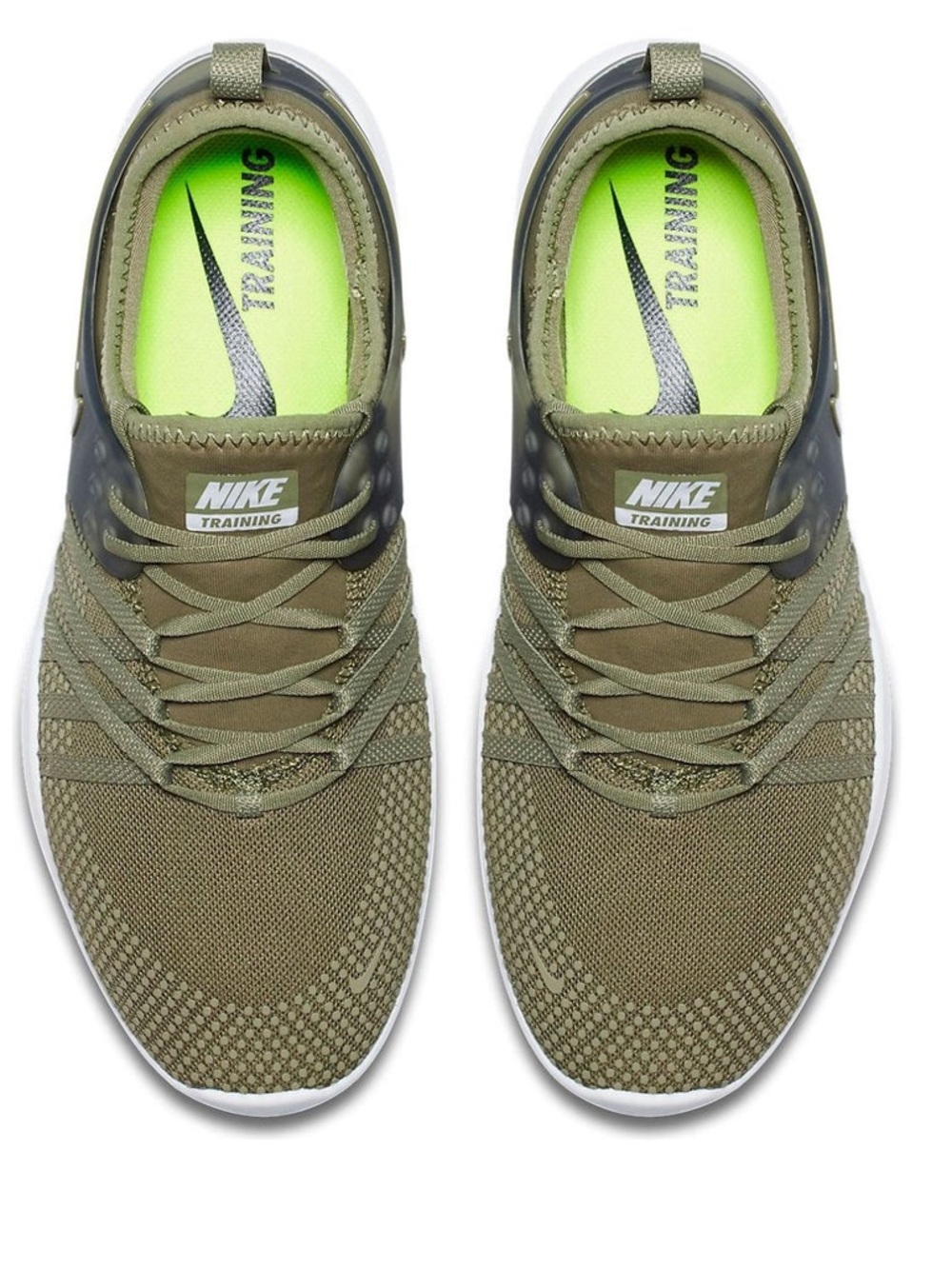 ⚡SALE Women’s NIKE Free TR Trainer Army Green Shoes - Size 8.5 - Picture 4 of 13